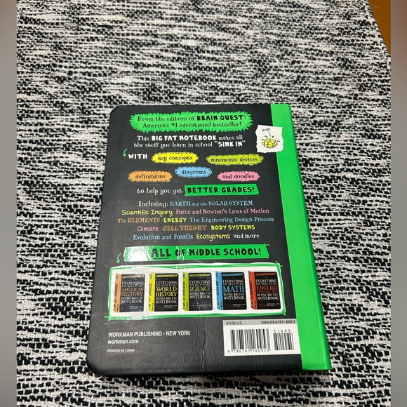 Everything You Need to Ace Science in One Big Fat Notebook book - Picture 2 of 2